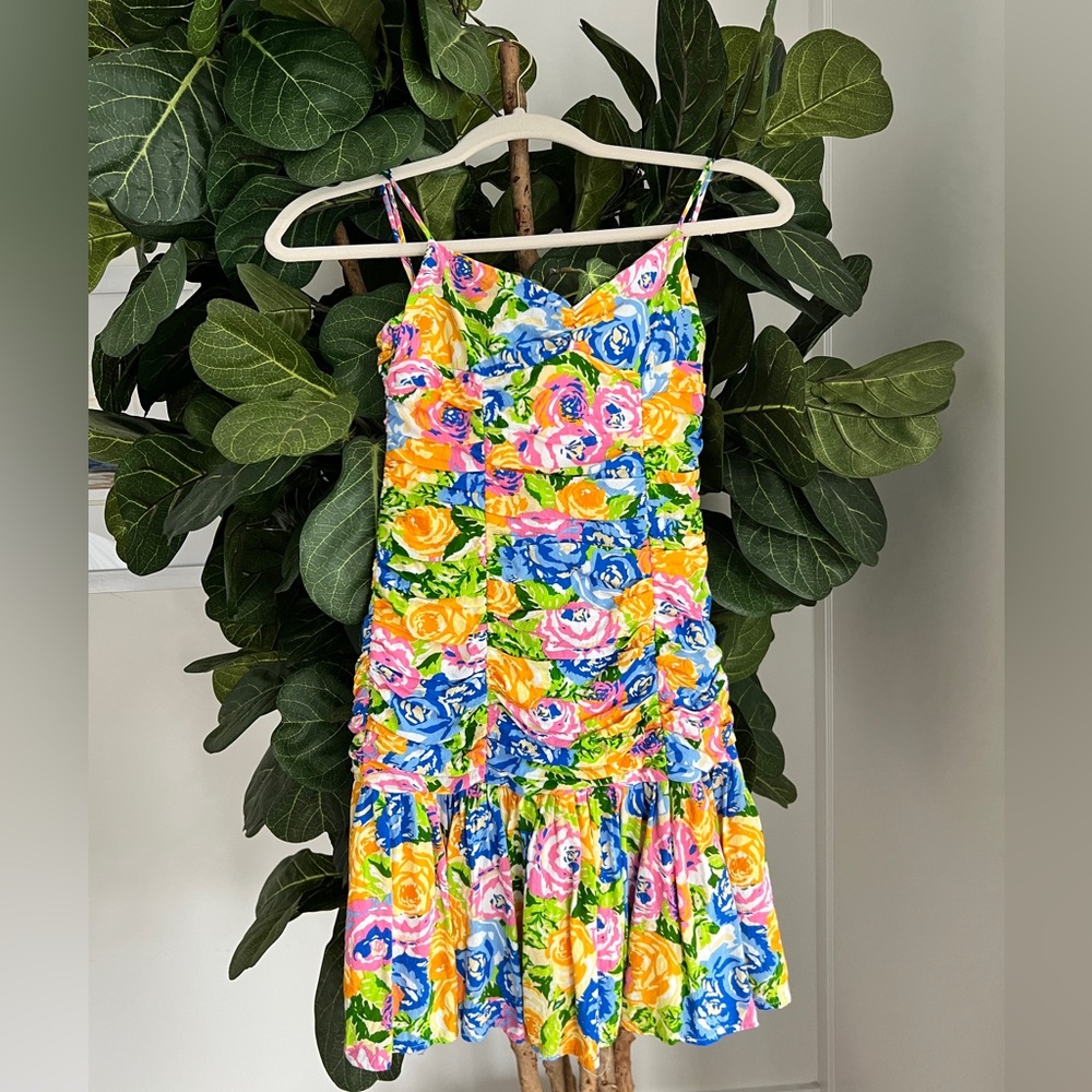 Zara Floral Bright Summer Dress